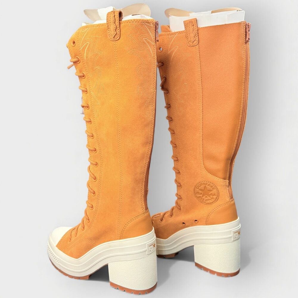 Converse Chuck 70 De Luxe Heel XXHi Western Platform Boots Women 7 - Picture 8 of 14